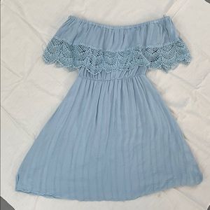 Off the shoulder dress